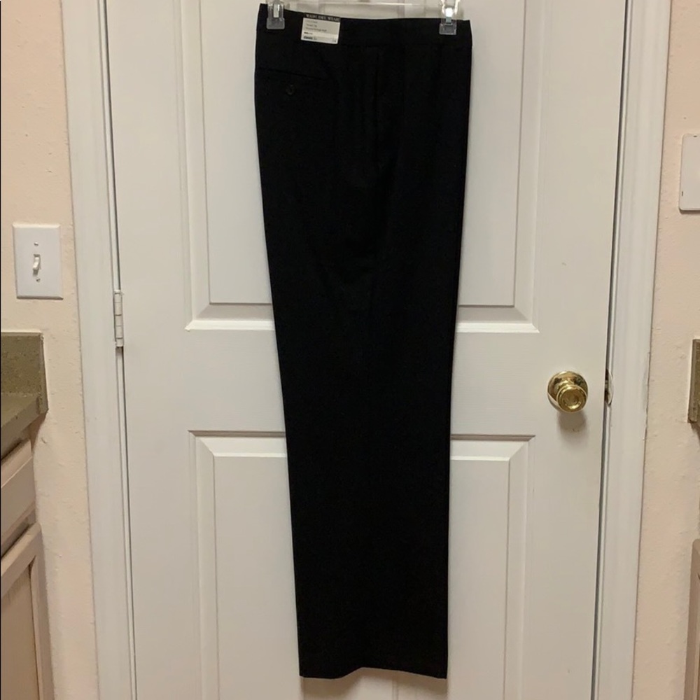 Black suit pants
